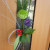 お正月　ドア飾りを手作り　生花を使った作り方